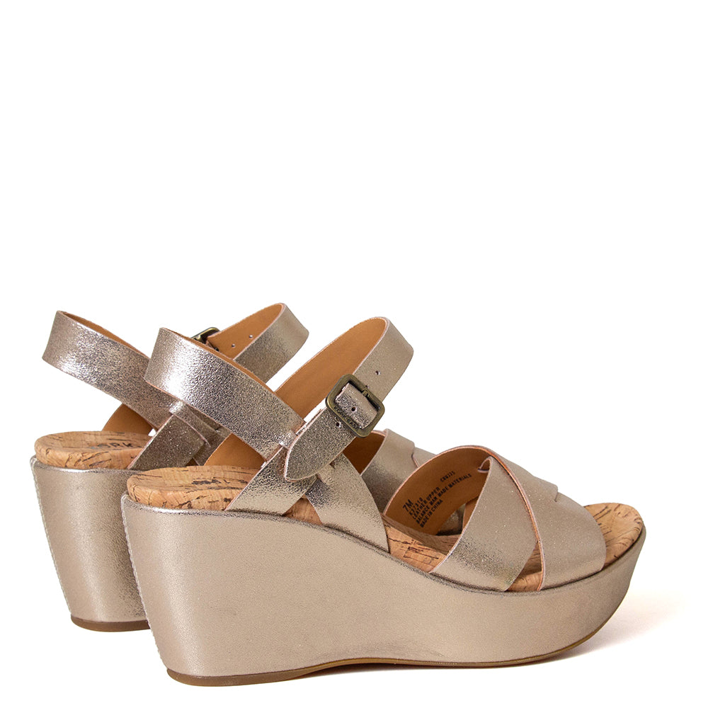 Ava 2.0 Women's Leather Wedge Sandal