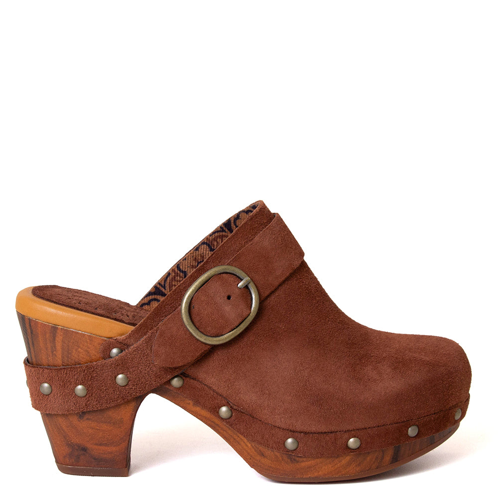 Gemini Women's Suede Platform Clog
