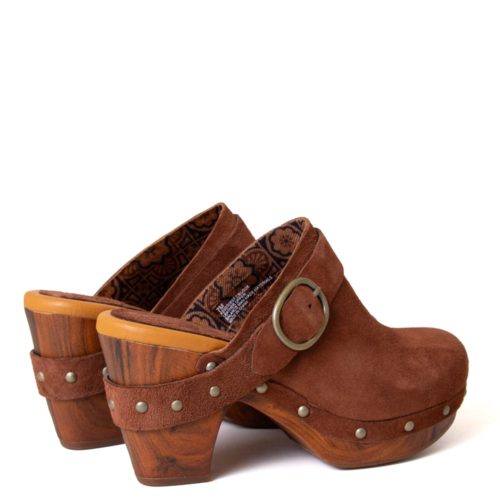 Gemini Women's Suede Platform Clog
