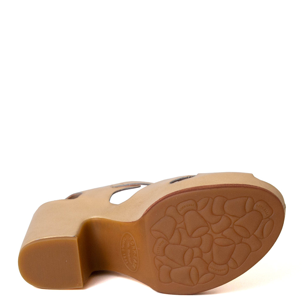 San Isabel Women's Platform Leather Sandal