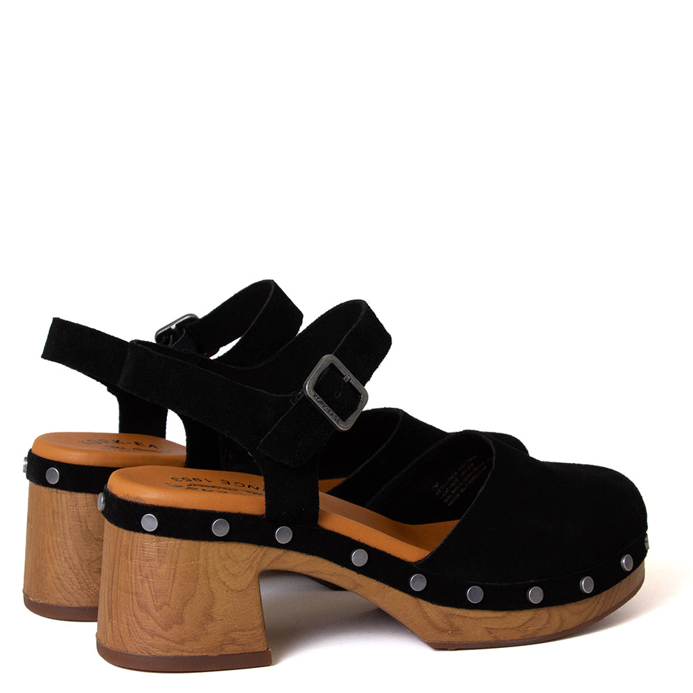 Tribeca Women's Suede Platform Clog
