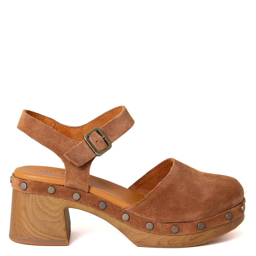 Tribeca Women's Suede Platform Clog