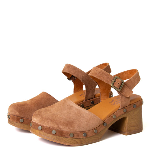 Tribeca Women's Suede Platform Clog