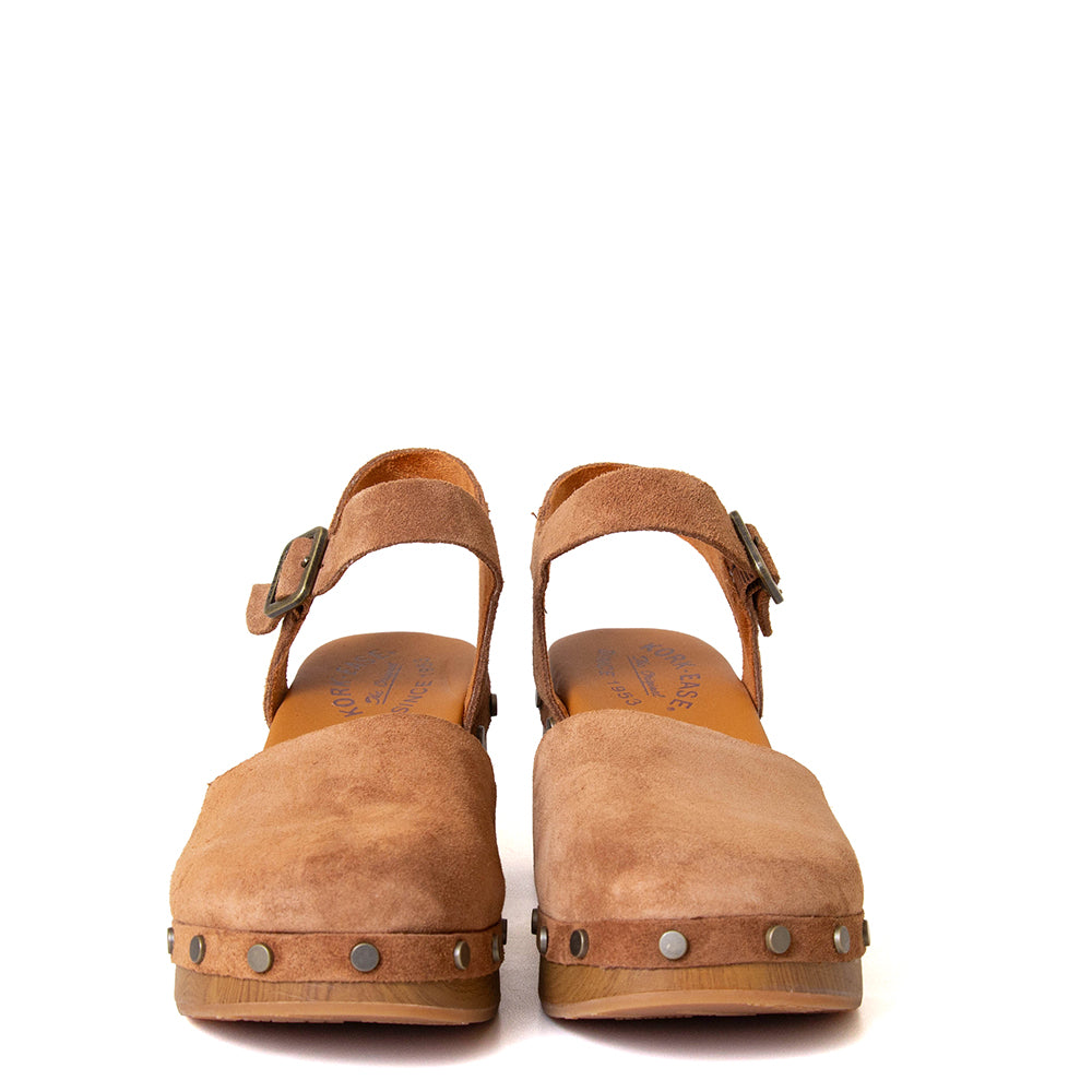 Tribeca Women's Suede Platform Clog