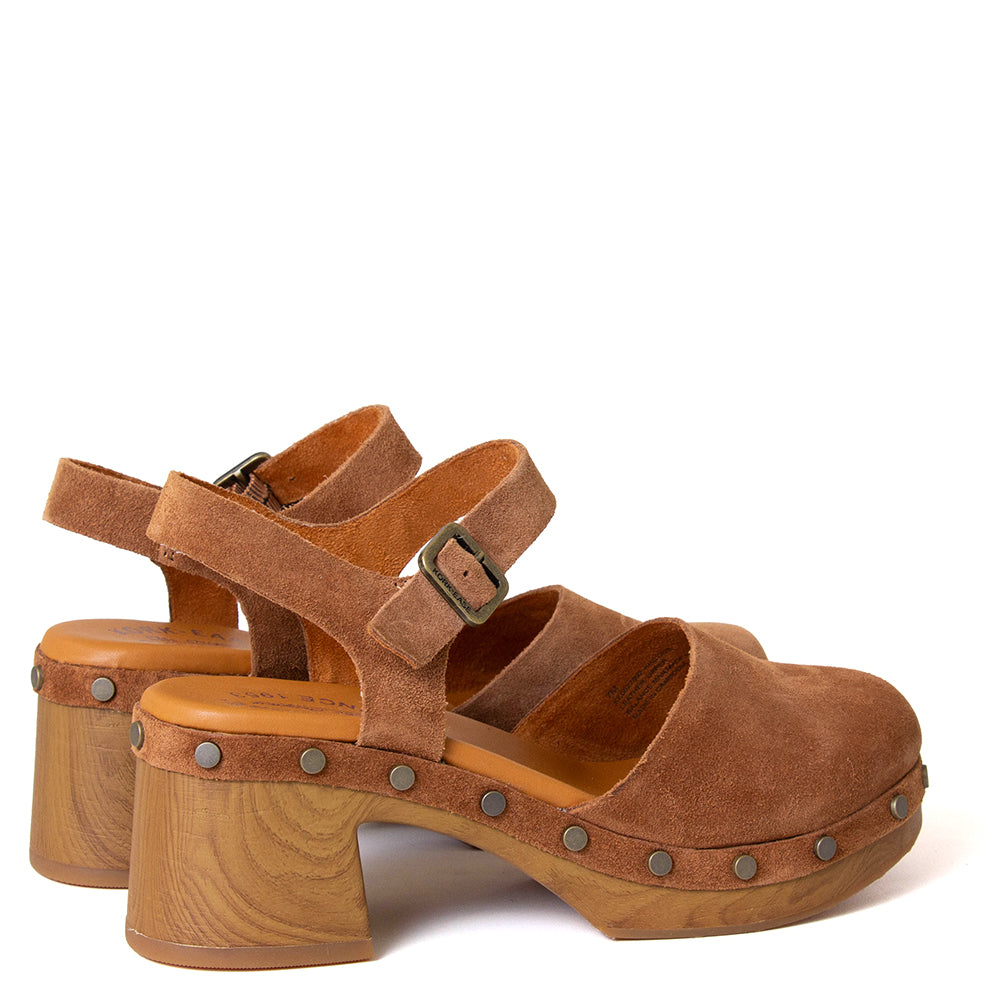 Tribeca Women's Suede Platform Clog