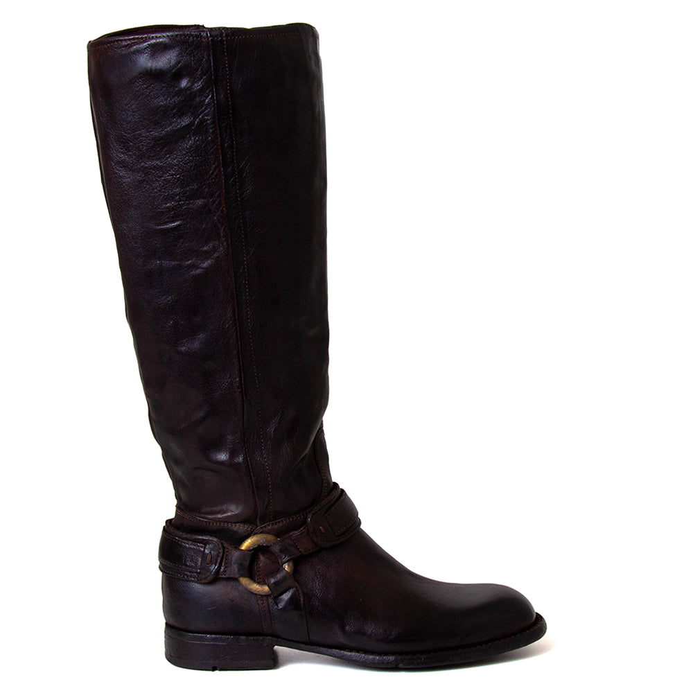 Jane 02A Women's Leather Knee-High Boot