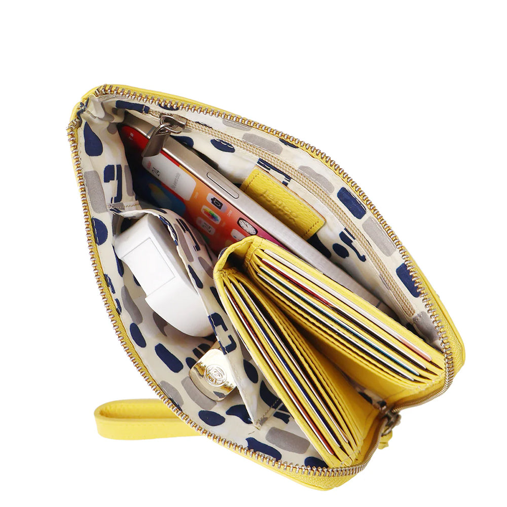 Muse Leather Wristlet