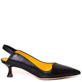 Chanel S158 Women's Leather Slingback Pump