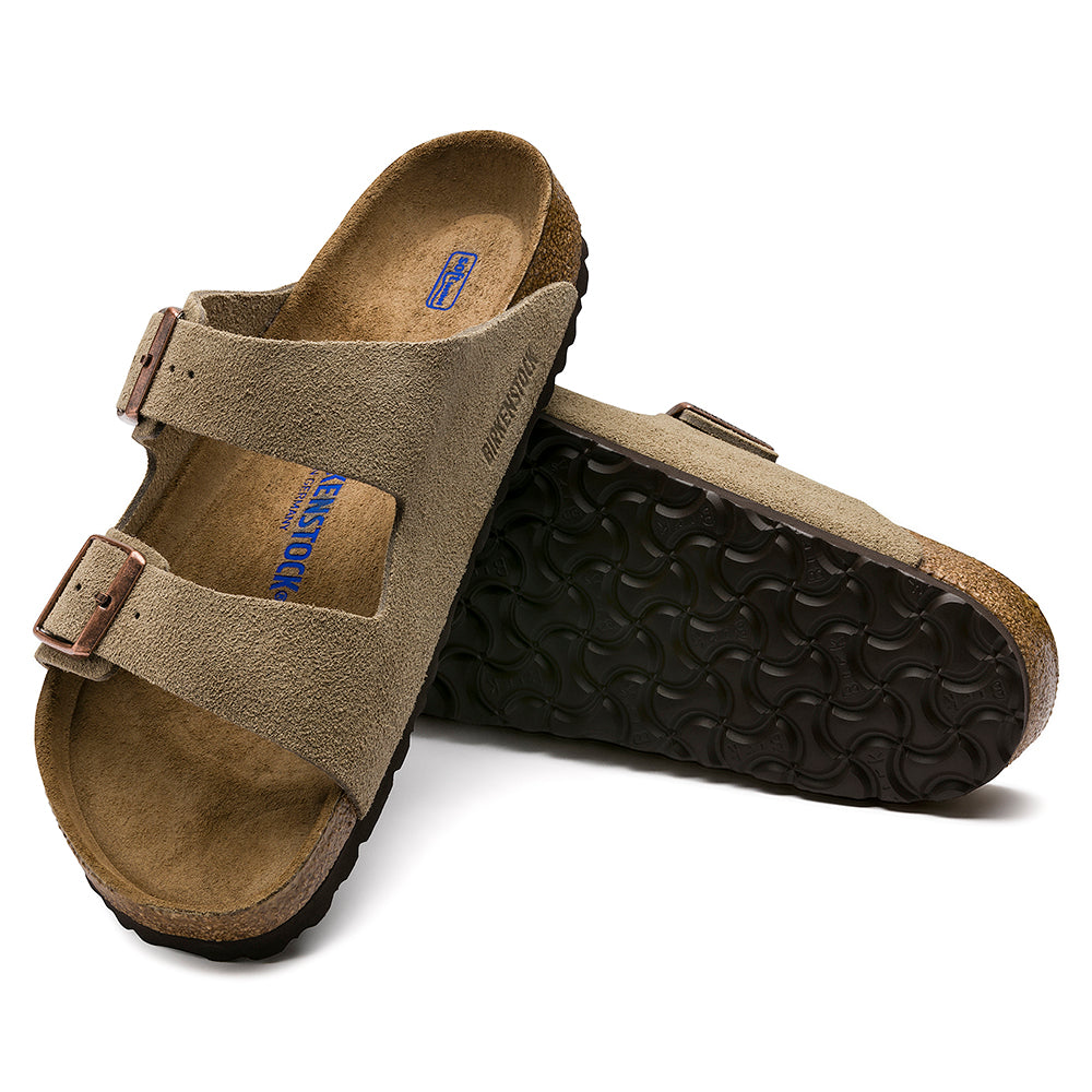 Arizona Soft Footbed Taupe Suede (R/W)