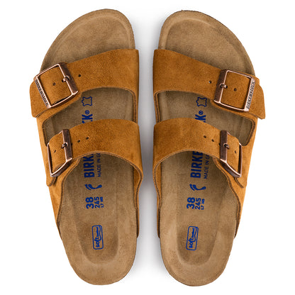 Arizona Soft Footbed Mink Suede (R/W)