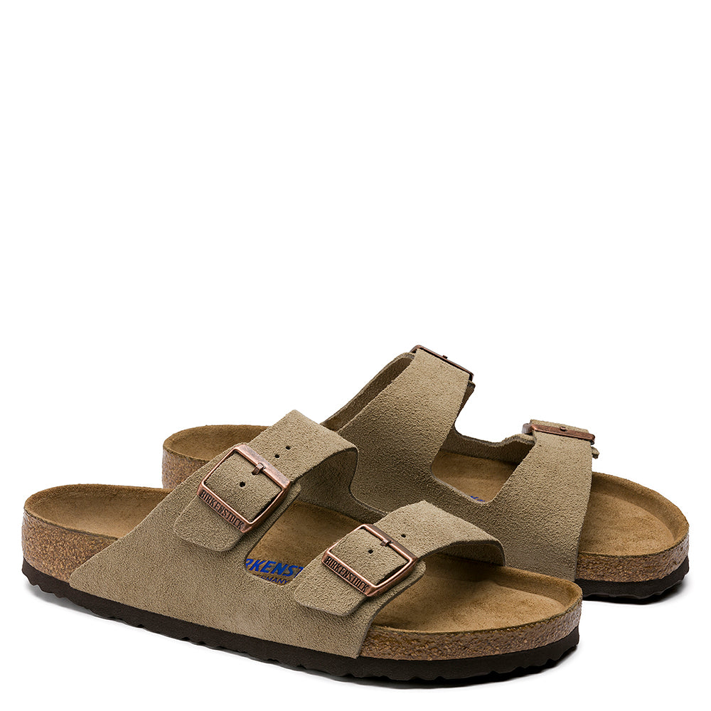 Arizona Soft Footbed Taupe Suede (R/W)