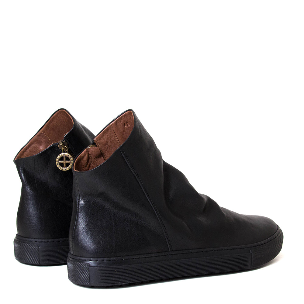 Biel Men's Leather High-Rise Sneaker