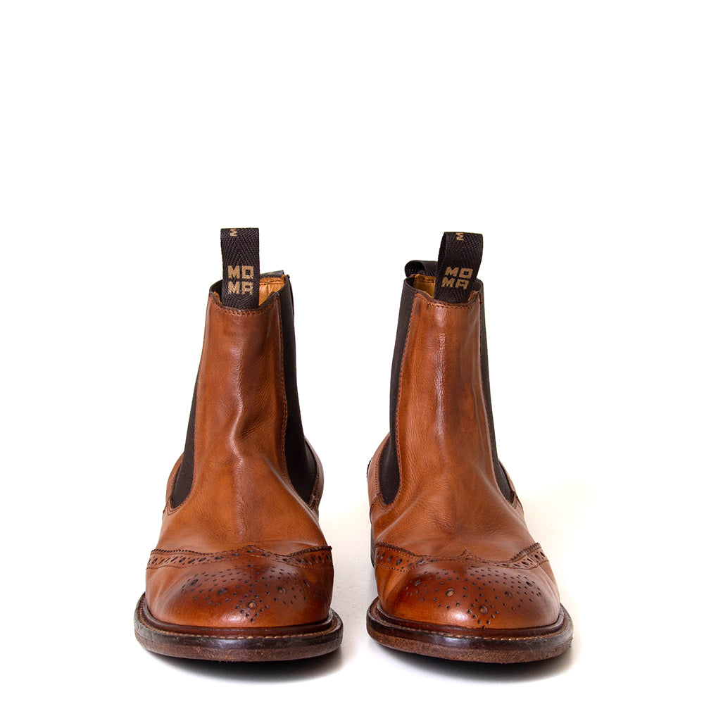 Eden Women's Leather Wingtip Chelsea Boot