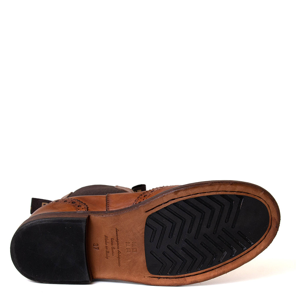 Eden Women's Leather Wingtip Chelsea Boot