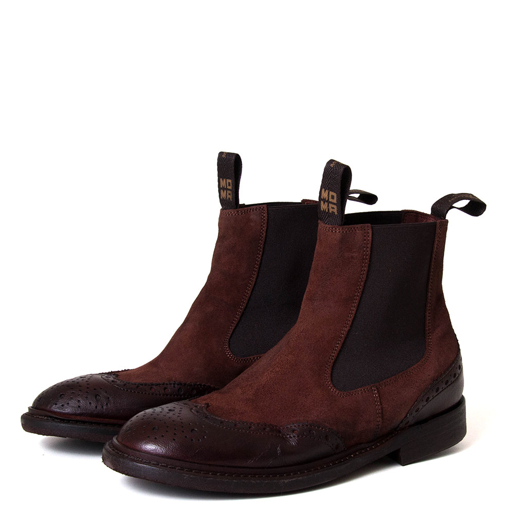 Eden Women's Leather Wingtip Chelsea Boot