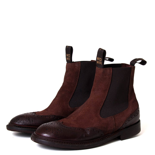 Eden Women's Leather Wingtip Chelsea Boot