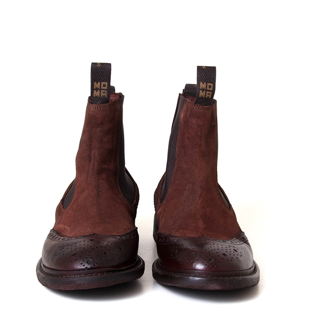 Eden Women's Leather Wingtip Chelsea Boot