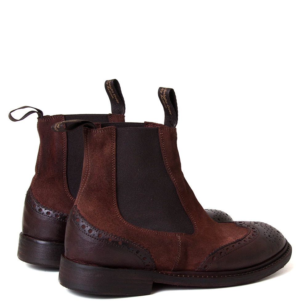 Eden Women's Leather Wingtip Chelsea Boot