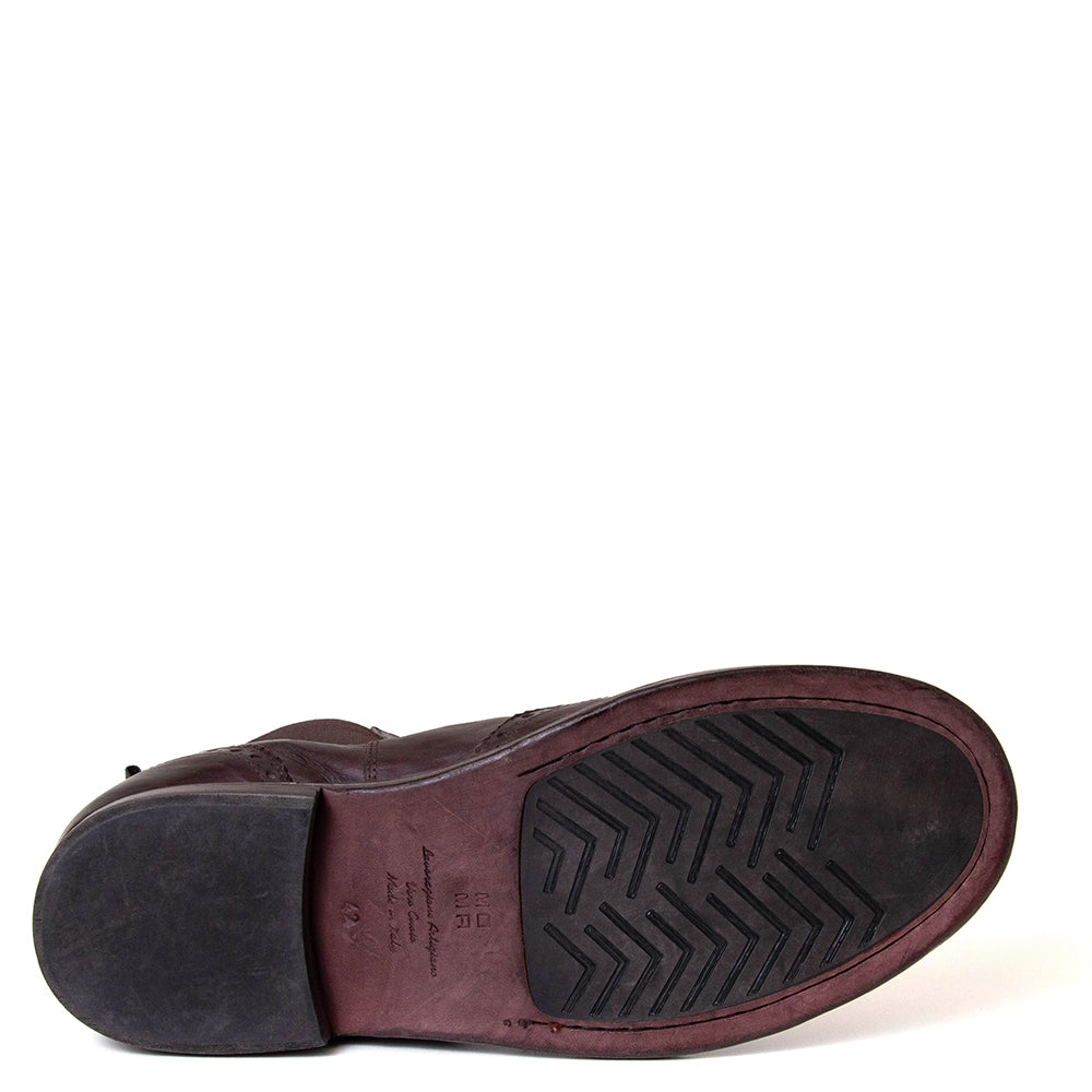 Miles Men's Leather Wingtip Chelsea Boot