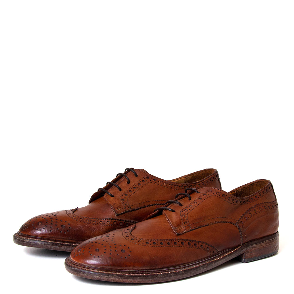 Nikolai Men's Leather Wingtip Derby