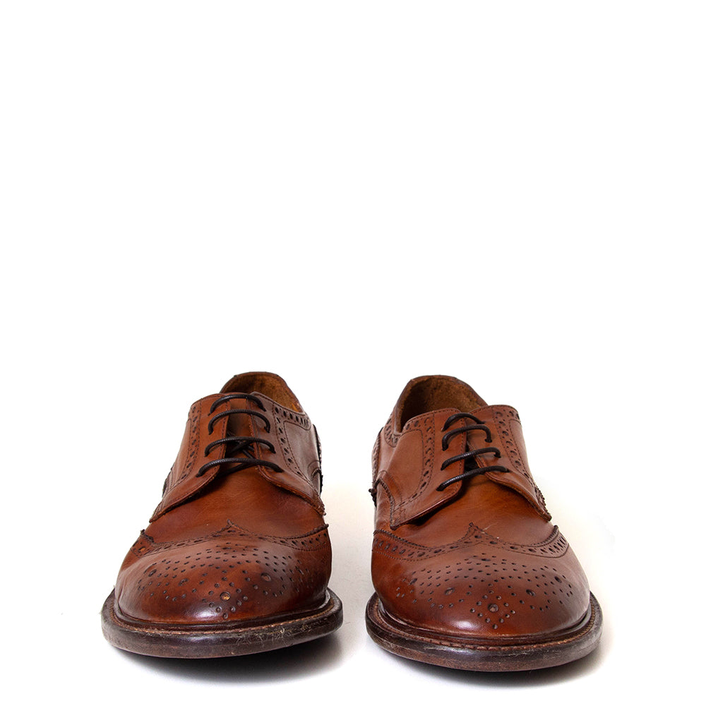 Nikolai Men's Leather Wingtip Derby