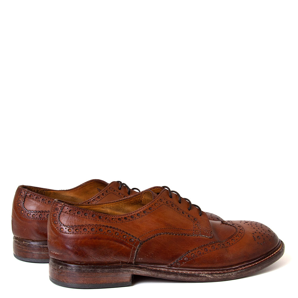 Nikolai Men's Leather Wingtip Derby