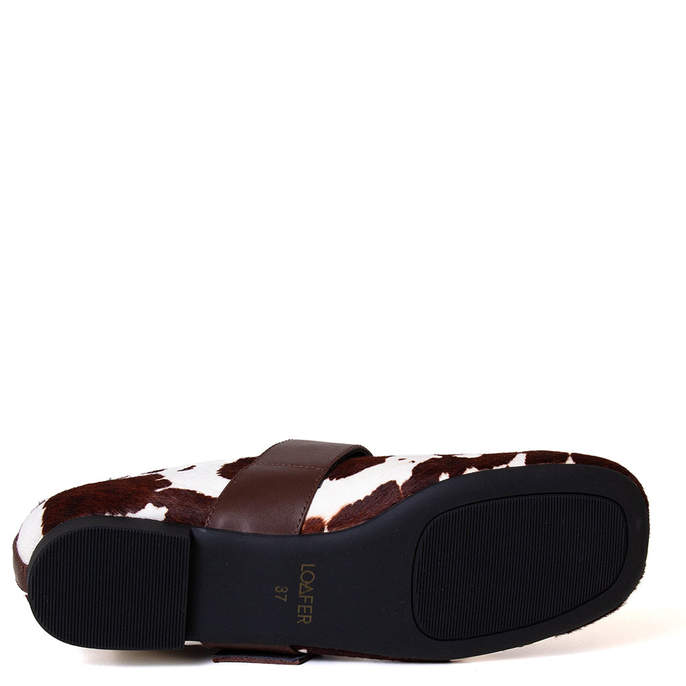 Buckles Women's Leather Mary Jane