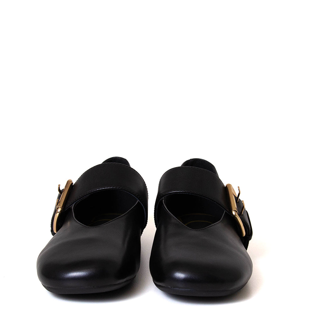 Buckles Women's Leather Mary Jane