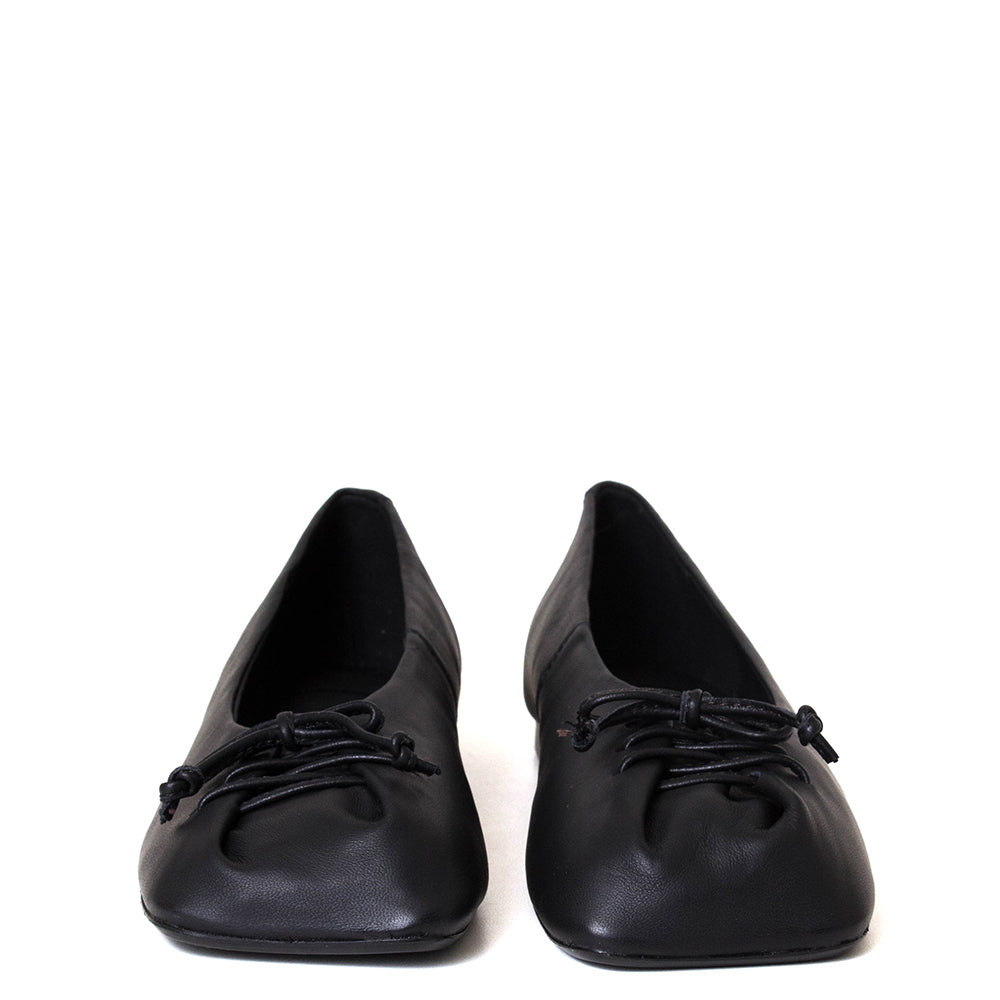 Butter Lace Up Leather Ballet Flat