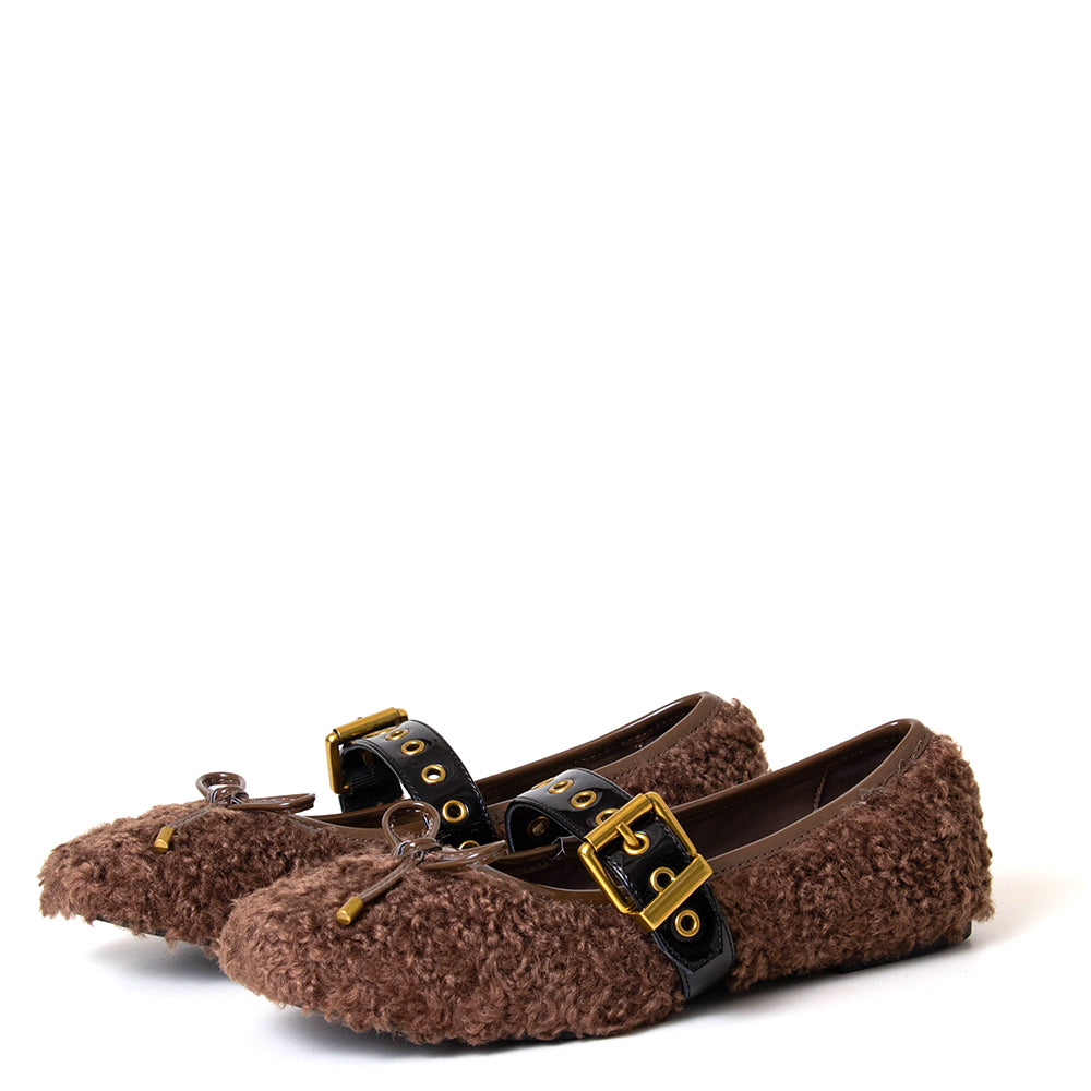 Camelia Women's Sherpa Ballerina Flat