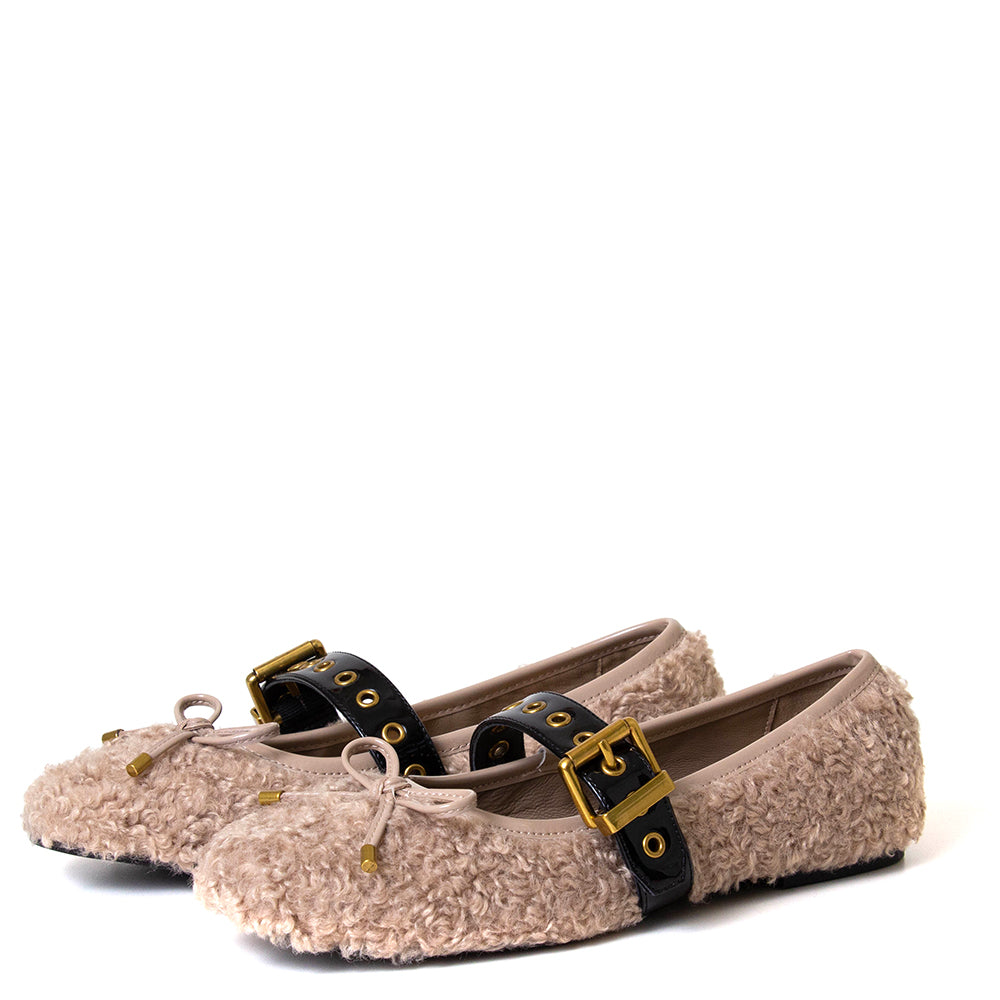Camelia Women's Sherpa Ballerina Flat