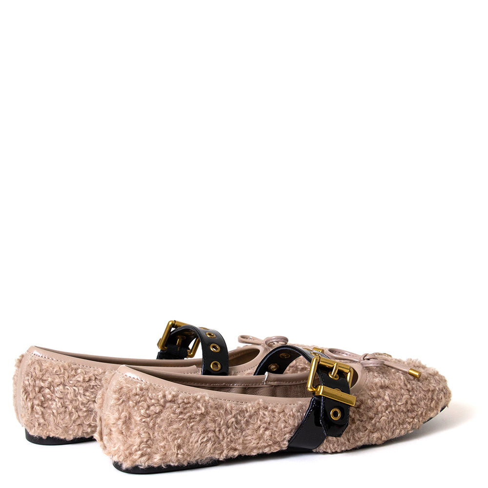 Camelia Women's Sherpa Ballerina Flat