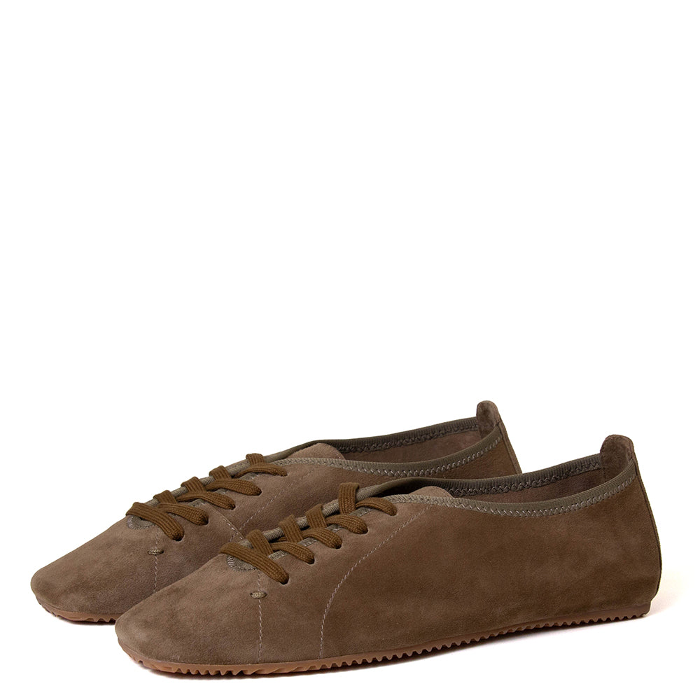 Ele Low-Profile Suede Sneaker