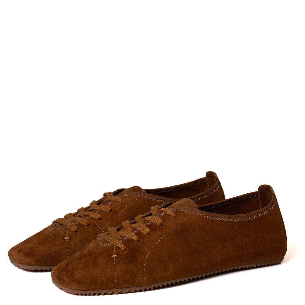 Ele Low-Profile Suede Sneaker