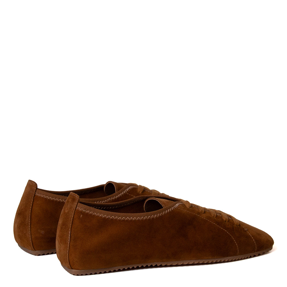 Ele Low-Profile Suede Sneaker