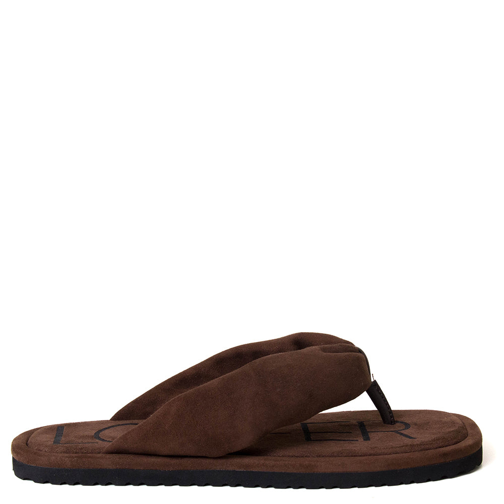 LOAFER Filipa Women's Suede Sandal in Brown – Bulo