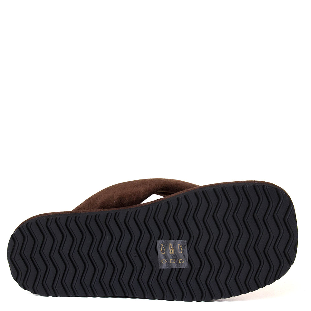LOAFER Filipa Women's Suede Sandal in Brown – Bulo