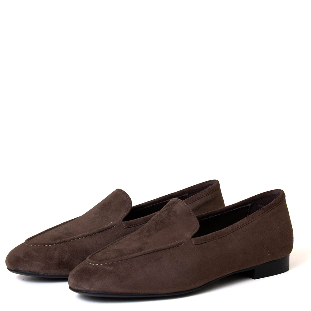 Lilly Women's Leather Suede Loafer