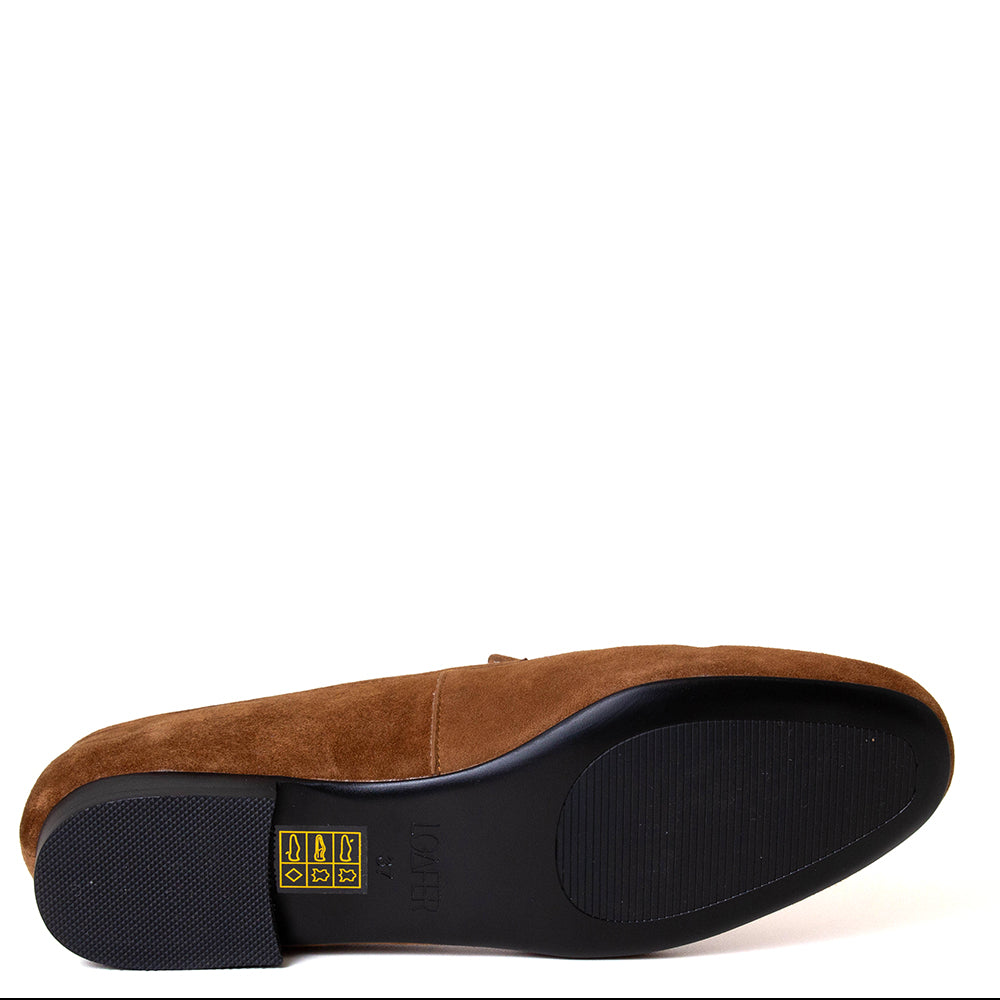 Lilly Women's Leather Suede Loafer