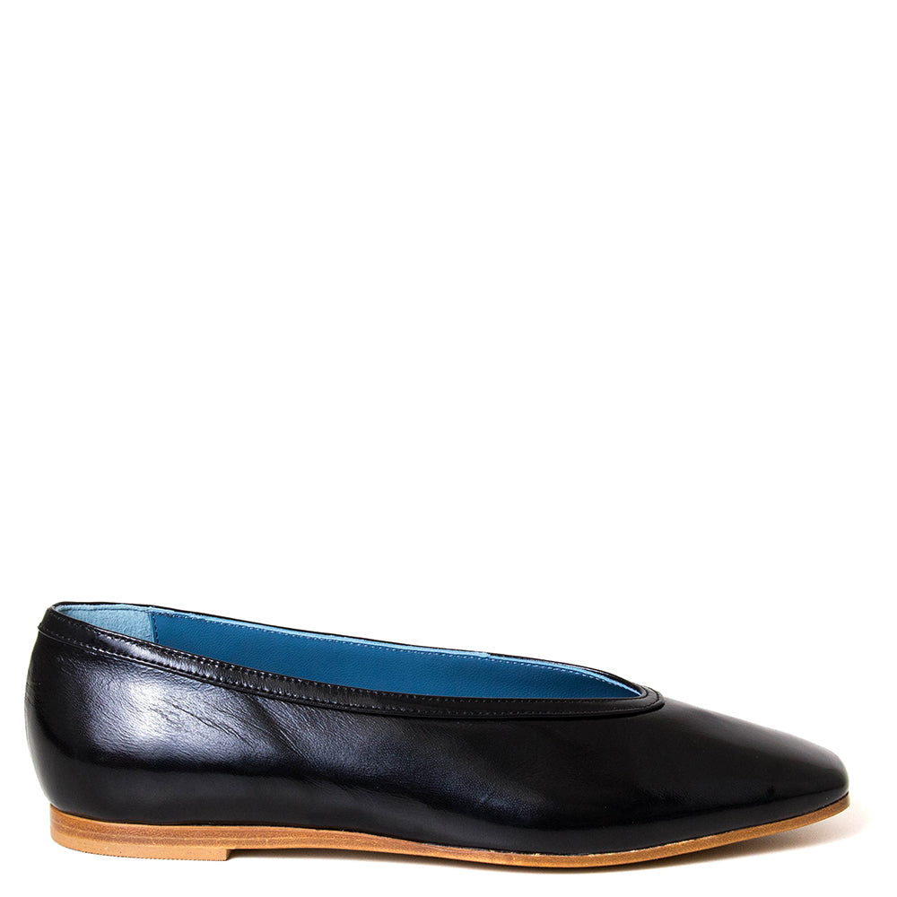 Teo Women's Patent Leather Flat