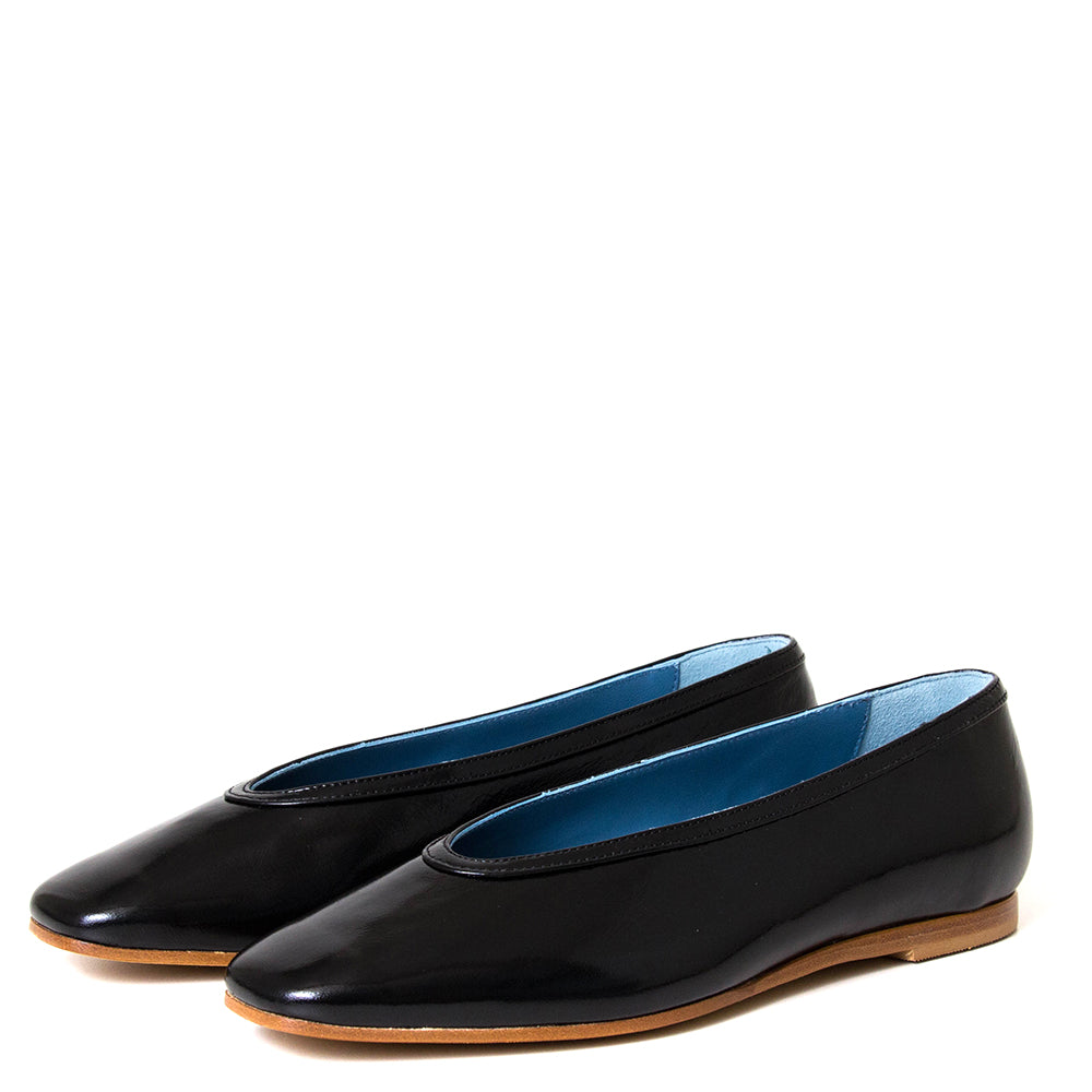 Teo Women's Patent Leather Flat
