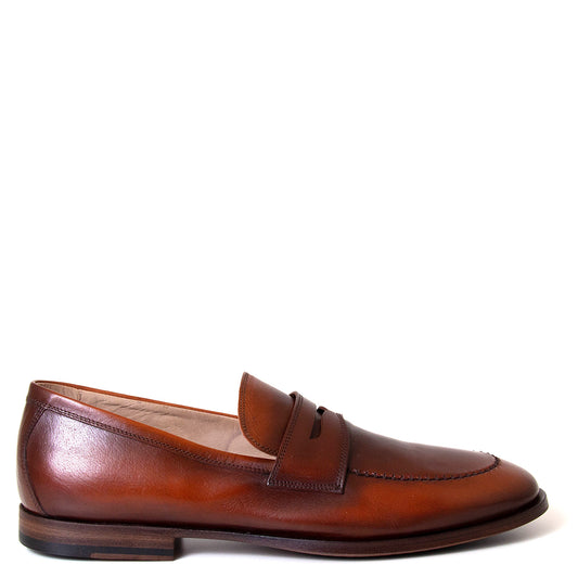 Milton 2D Men's Leather Penny Loafer