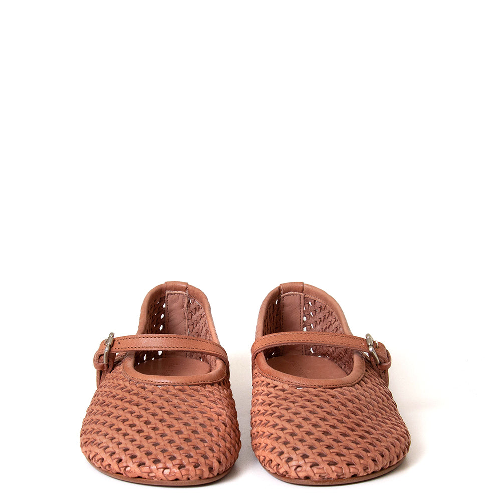 Moreine 1E Women's Perforated Leather Mary Jane