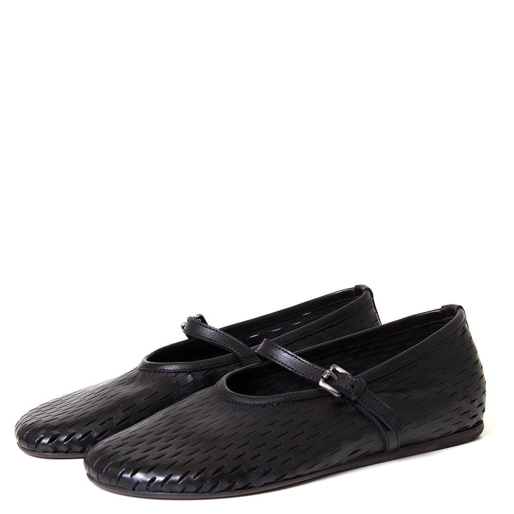 Moreine 6E Women's Perforated Leather Mary Jane