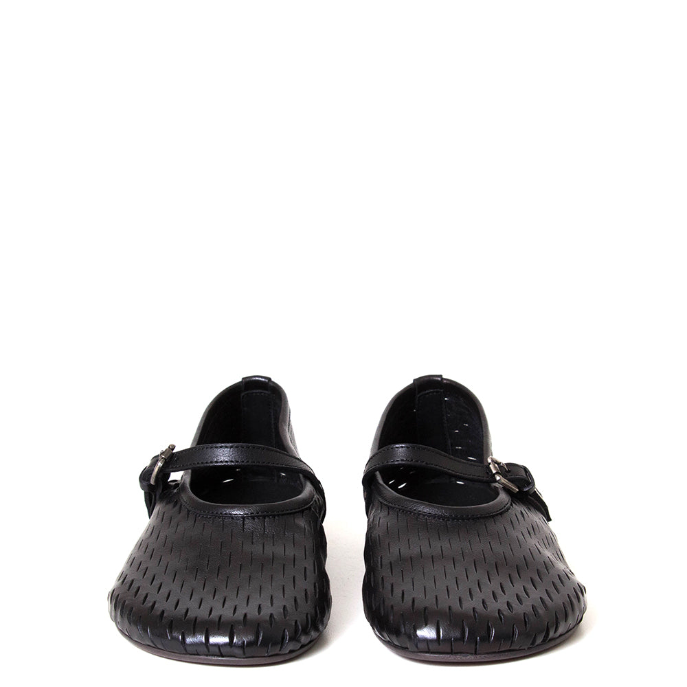 Moreine 6E Women's Perforated Leather Mary Jane