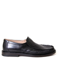 Time 1F Men's Leather Slip-On Shoe