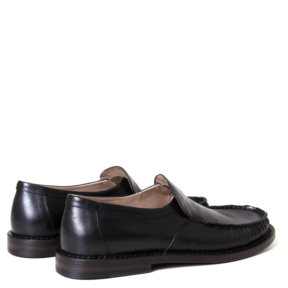 Time 1F Men's Leather Slip-On Shoe