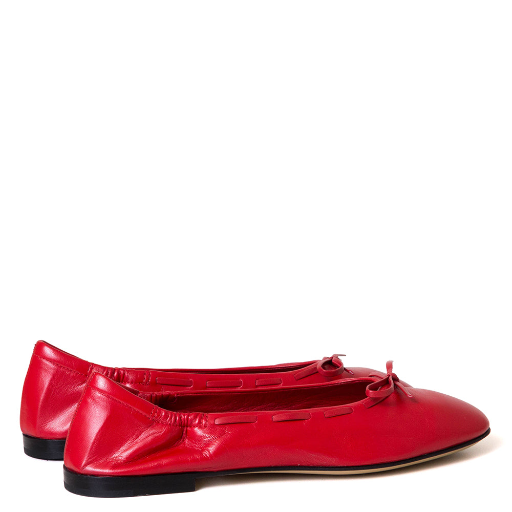 Sveta Women's Leather Ballerina Flat