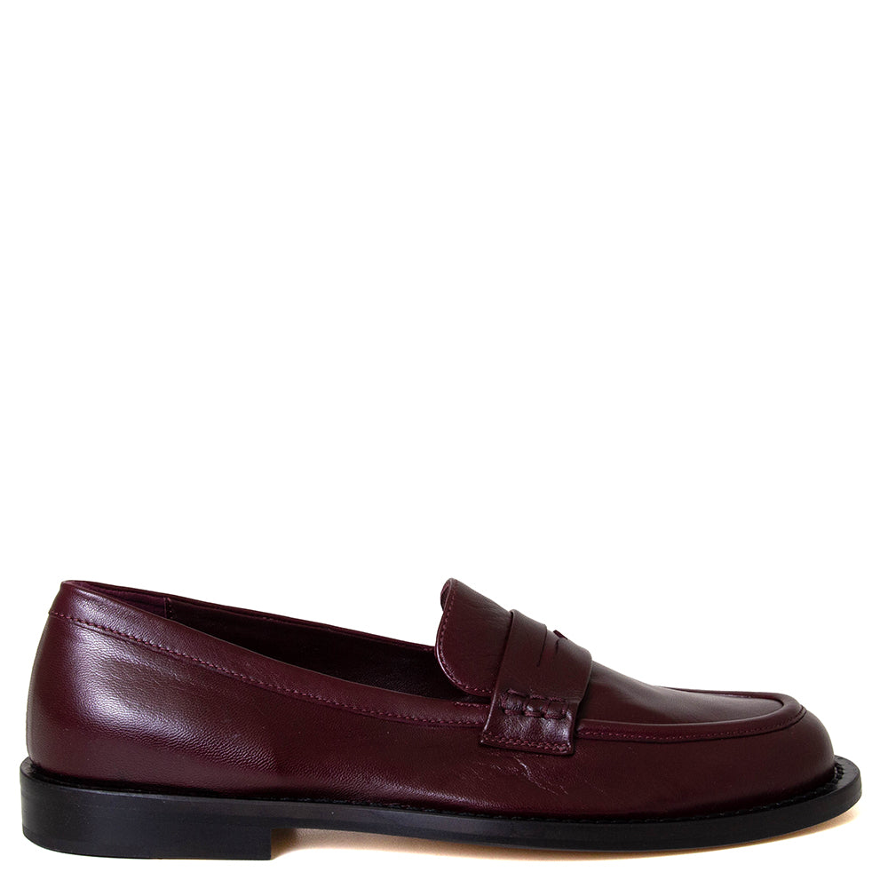Karina Women's Leather Penny Loafer