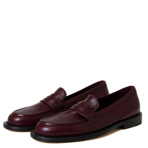 Karina Women's Leather Penny Loafer